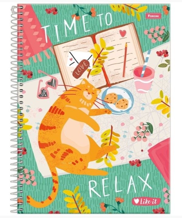 CADERNO C.D. 1X1 LIKE IT